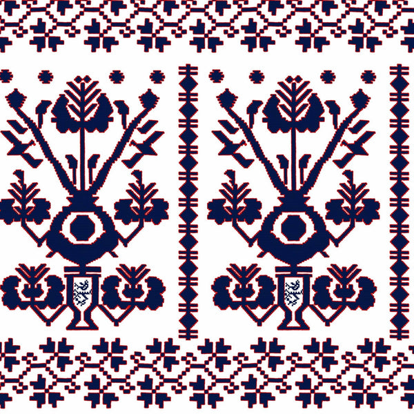 [Create Your Own] Cotton Musola (Kos Embroidery White)