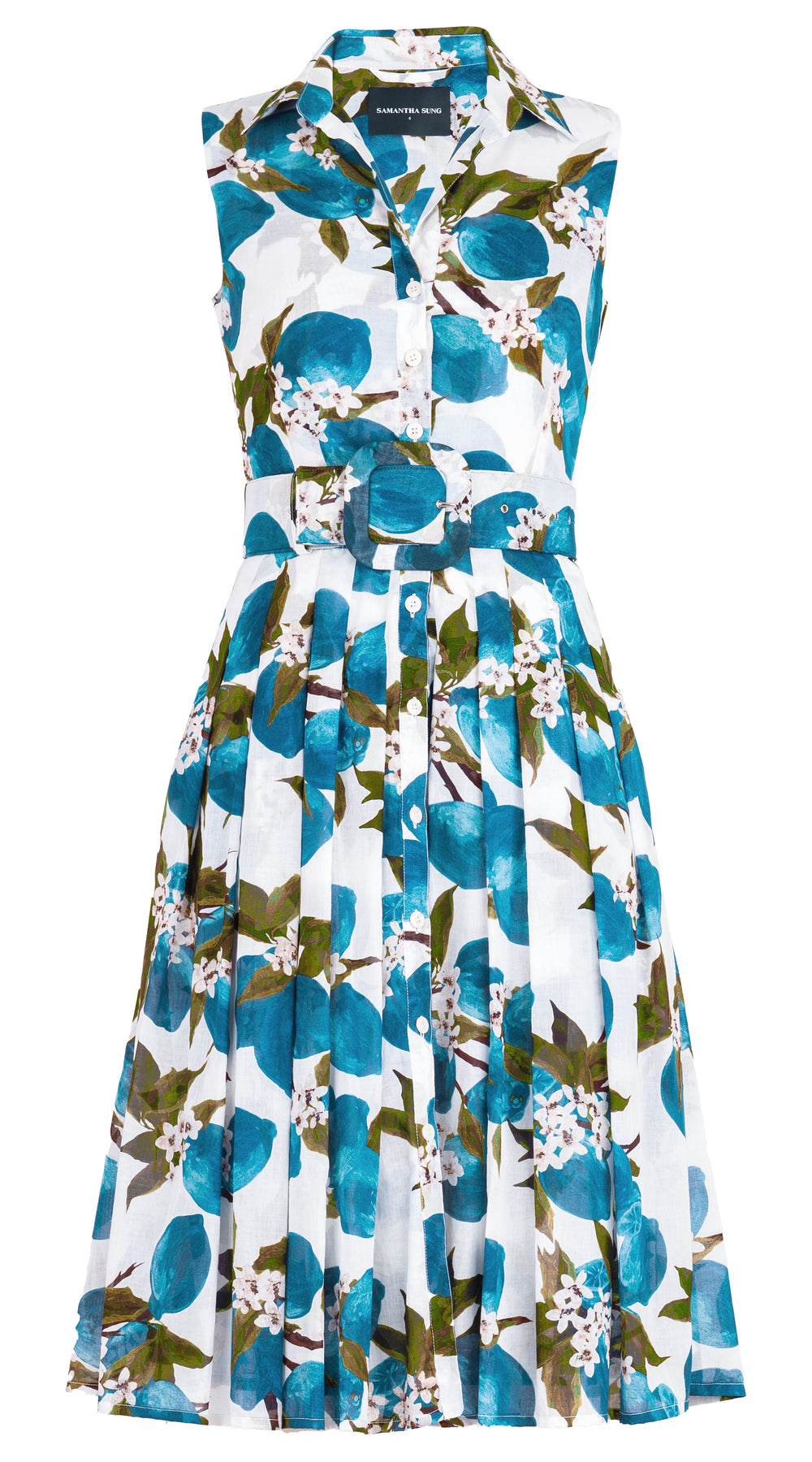 Audrey Dress #4 Shirt Collar Sleeveless Long  Musola (Lemon Original) @2