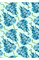 Audrey Dress #1 Shirt Collar 3/4 Sleeve Regular Length Cotton Stretch (Lilac Bunch Pastel)