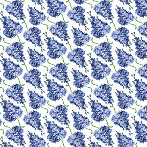 [Create Your Own] Cotton Musola (Lilac Bunch Large White)