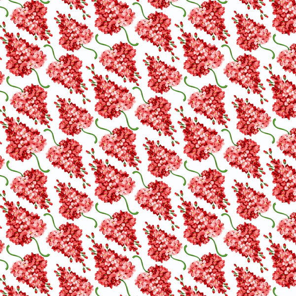 [Create Your Own] Cotton Musola (Lilac Bunch Large White)