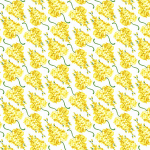 [Create Your Own] Cotton Musola (Lilac Bunch Large White)