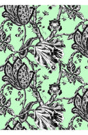 Audrey Dress #2 Shirt Collar 3/4 Sleeve Midi Length Cotton Stretch (Lillie Toile Black)