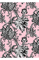 Audrey Dress #2 Shirt Collar 3/4 Sleeve Midi Length Cotton Stretch (Lillie Toile Black)