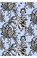 Audrey Dress #2 Shirt Collar 3/4 Sleeve Midi Length Cotton Stretch (Lillie Toile Black)