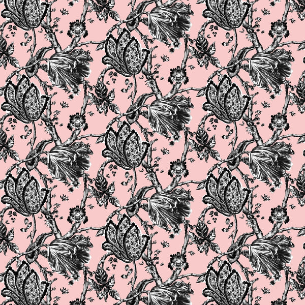 [Create Your Own] Cotton Musola (Lillie Toile Black)