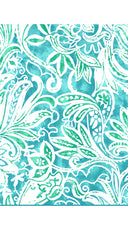 Pants Silk (Linen Paisley Pastel)