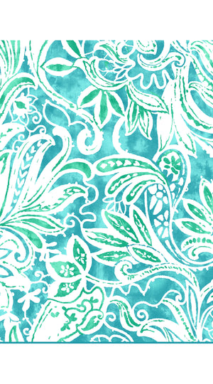 Pants Silk (Linen Paisley Pastel)