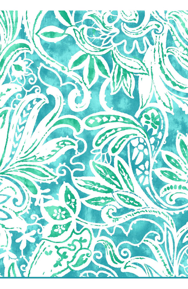 Pants Silk (Linen Paisley Pastel)