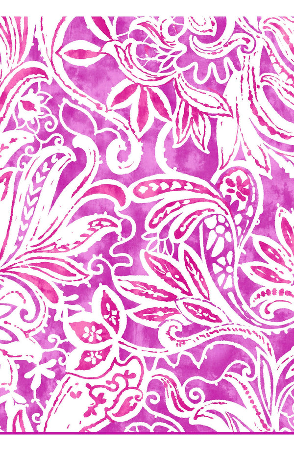 Pants Silk (Linen Paisley Pastel)