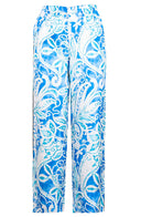 Pants Silk (Linen Paisley Pastel)