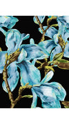 Aster Dress Boat Neck 1/2 Sleeve Midi Length Cotton Musola (Magnolia Blossom)