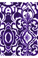 Florance Dress #2 Round Neck 1/2 Sleeve Long Length Cotton Stretch (Maiolica Blue Tile)