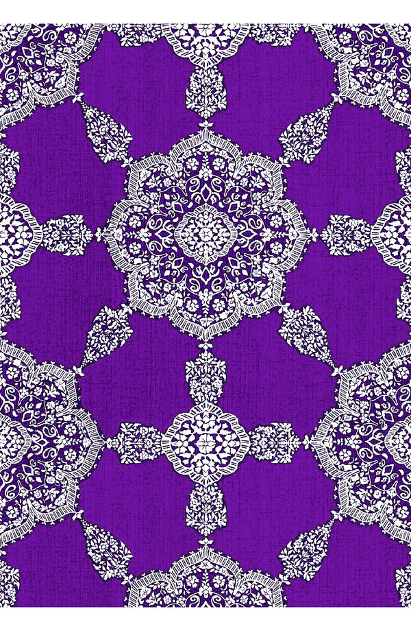 Aster Dress Shirt Collar 3/4 Sleeve Midi Length Poliamide Taffta (Medallion Paisley Bright)