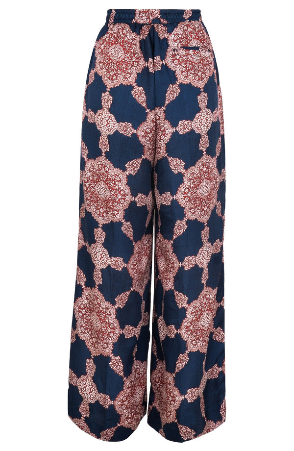 Nova Pants Poliamide Taffta (Medallion Paisley Dark)