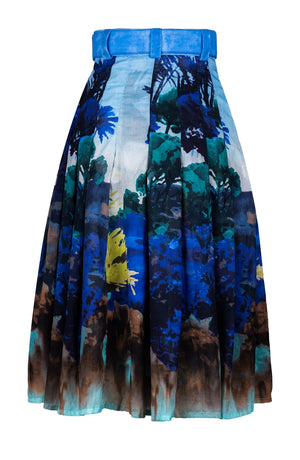 Zeller Skirt Long Length Cotton Musola (Meiji Garden)