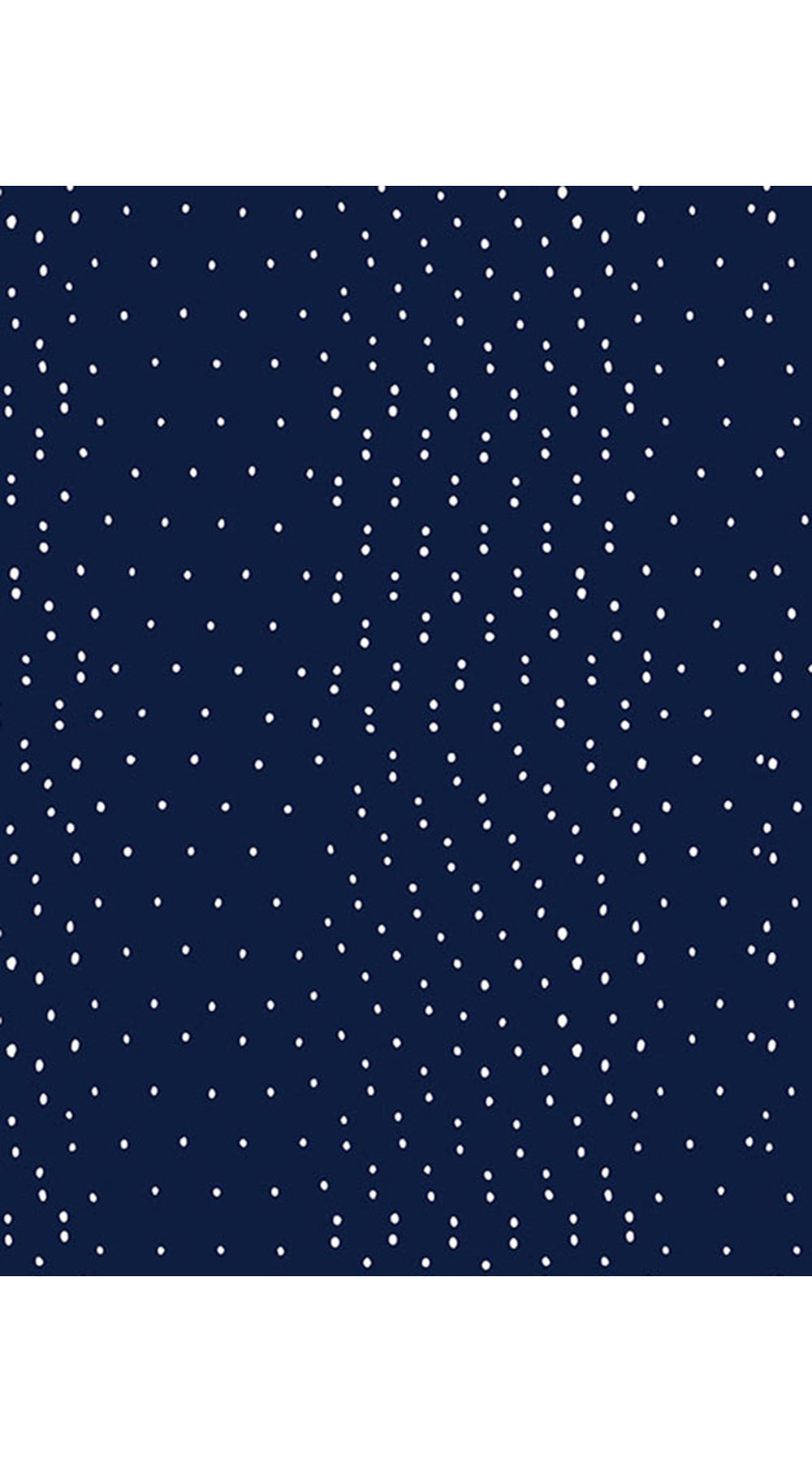 Patricia Dress Crew Neck 3/4 Sleeve Midi Length Cotton Musola (Mini Dots 50)