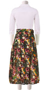 Zeller Skirt Midi Length Wool Musola (Mocking Bird)