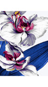 Vivien Dress Shirt Collar 3/4 Sleeve Midi Length Cotton Musola (Mode Orchid)