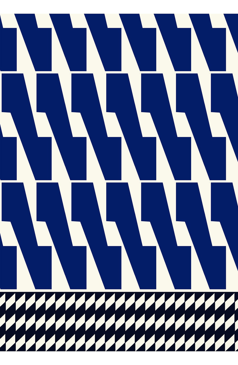 Aster Dress Shirt Collar 3/4 Sleeve Midi Length Cotton Musola (Mode Zigzag)