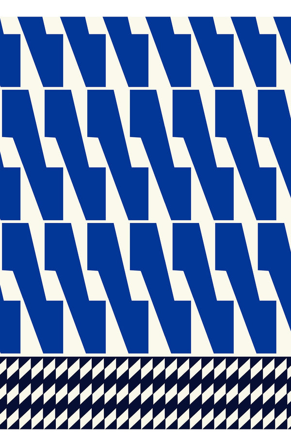 Aster Dress Boat Neck Sleeveless Midi Length Cotton Musola (Mode Zigzag)