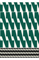 Aster Dress Shirt Collar 3/4 Sleeve Midi Length Cotton Musola (Mode Zigzag)