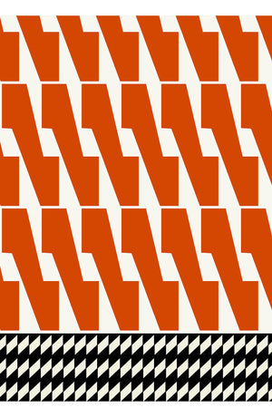 Aster Dress Boat Neck Sleeveless Midi Length Cotton Musola (Mode Zigzag)