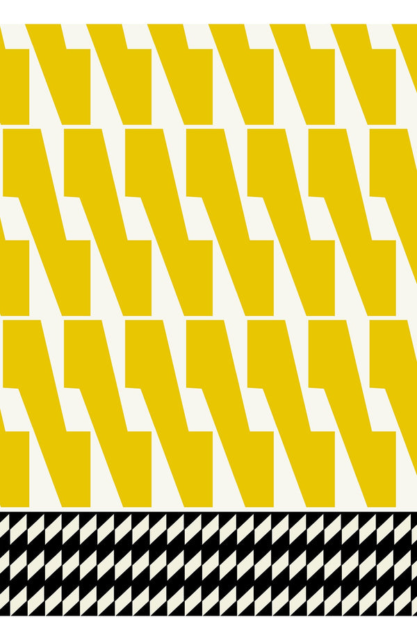 Aster Dress Boat Neck Sleeveless Midi Length Cotton Musola (Mode Zigzag)