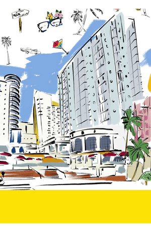 Audrey Dress #2 Shirt Collar 3/4 Sleeve Long Length Cotton Stretch (Monaco White)