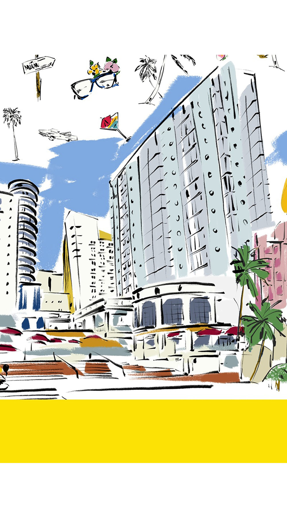 Zeller Skirt Midi Length Poliamide Taffta (Monaco White)