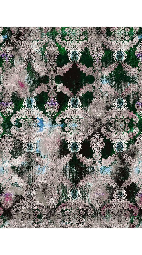 Sydney Shirt Long Sleeve & Sydney Pants Silk Twill (Morris Lace Dark)