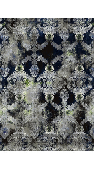 Sydney Shirt Long Sleeve & Sydney Pants Silk Twill (Morris Lace Dark)