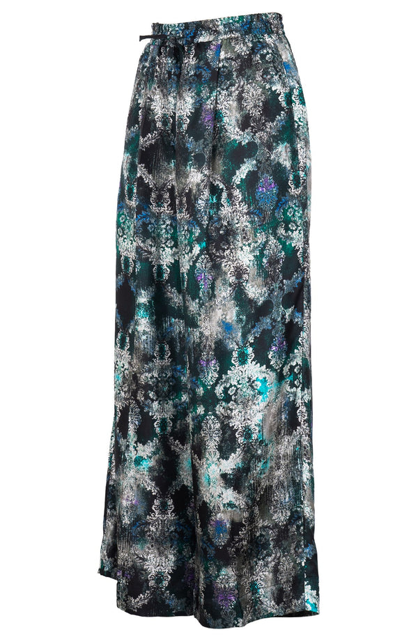 Leah Pants Silk Twill (Morris Lace Dark)
