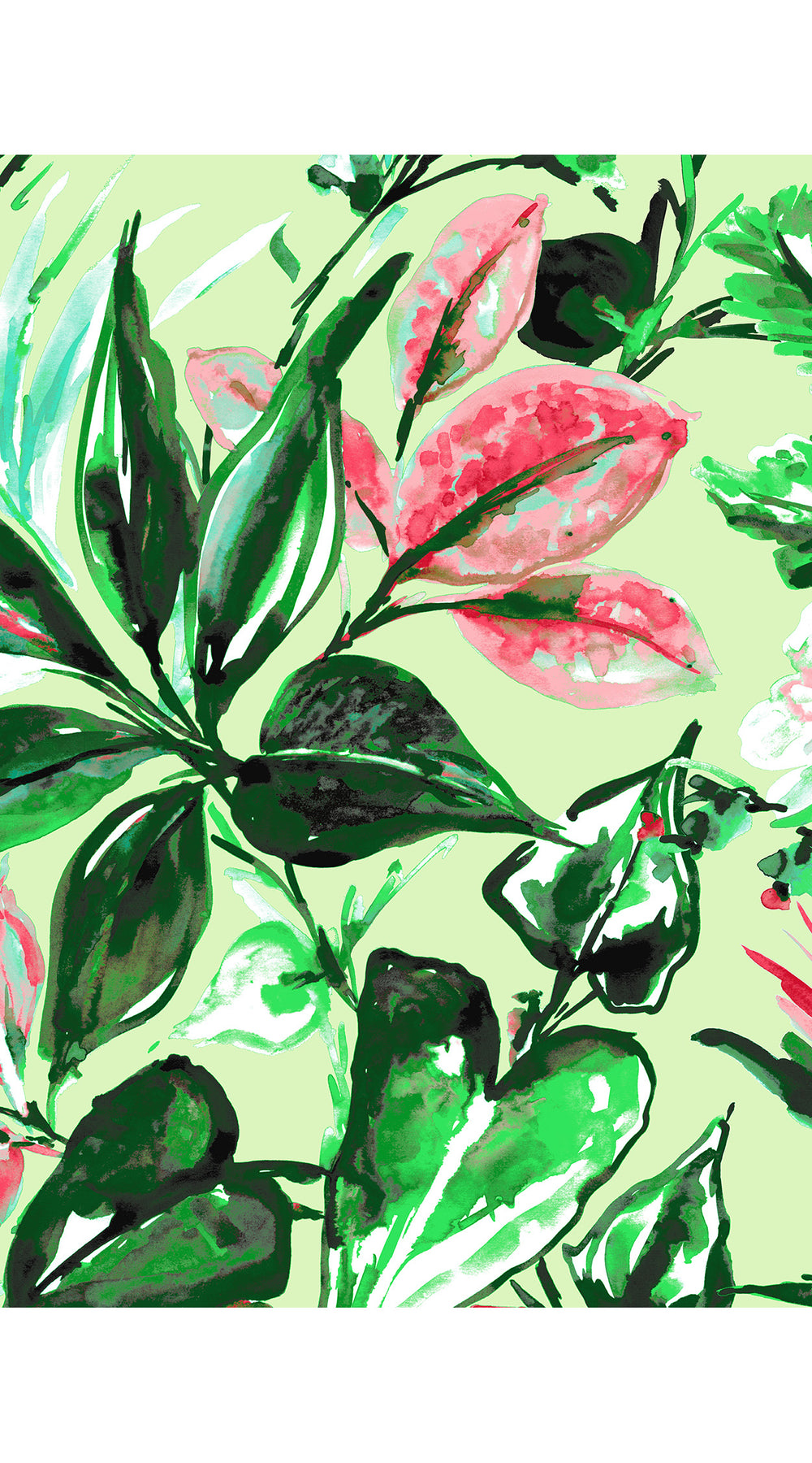 Aster Dress Shirt Collar 3/4 Sleeve Midi Length Cotton Musola (Mozambique Flower Pastel)