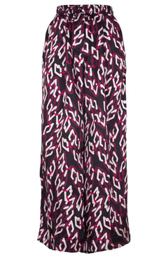 Leah Pants Silk Twill (Multi Chain Dark)