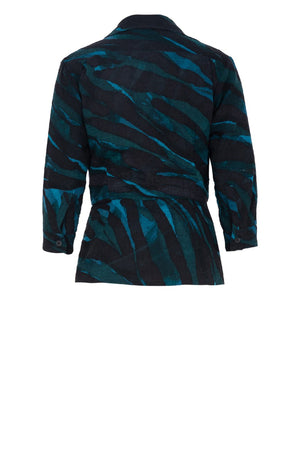Samantha Shirt Poliamide Taffta (Multi Zebra Dark)