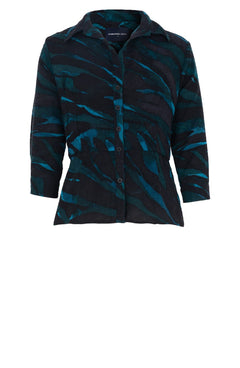 Samantha Shirt Poliamide Taffta (Multi Zebra Dark)