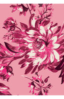 Samantha Skirt Midi Plus Length Poliamide Taffta (Mum Flower Dark)