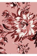 Samantha Skirt Midi Plus Length Poliamide Taffta (Mum Flower Dark)
