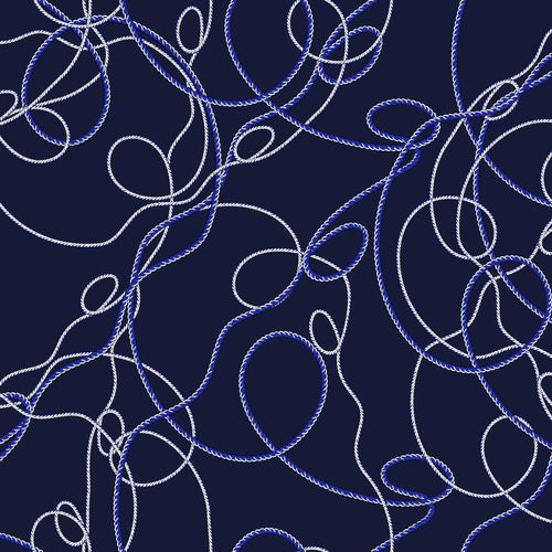 [Create Your Own] Cotton Musola (Nautical Rope Indigo)