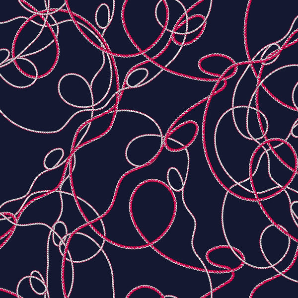 [Create Your Own] Cotton Musola (Nautical Rope Indigo)