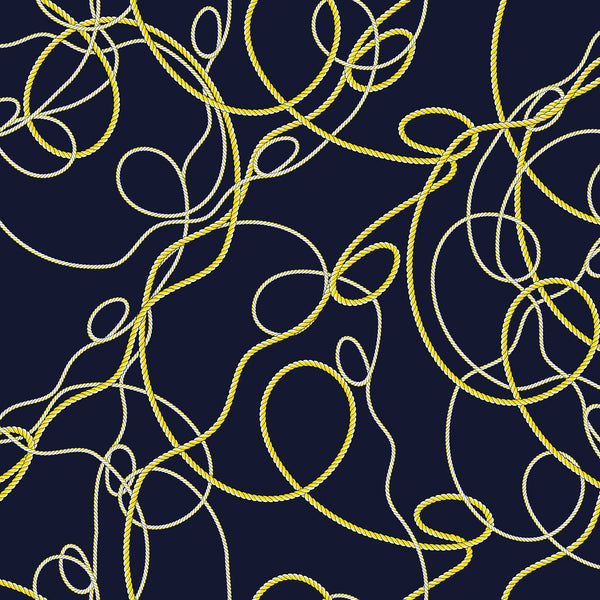 [Create Your Own] Cotton Musola (Nautical Rope Indigo)