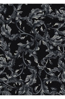 Audrey Dress #1 Shirt Collar 3/4 Sleeve Long Length Cotton Stretch (Oak Leaf)