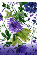 Pants Silk (Oriental Flower Ombre)