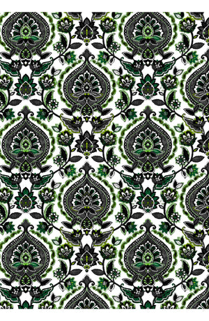 Samantha Skirt Midi Length Poliamide Taffta (Pakistan Batik)