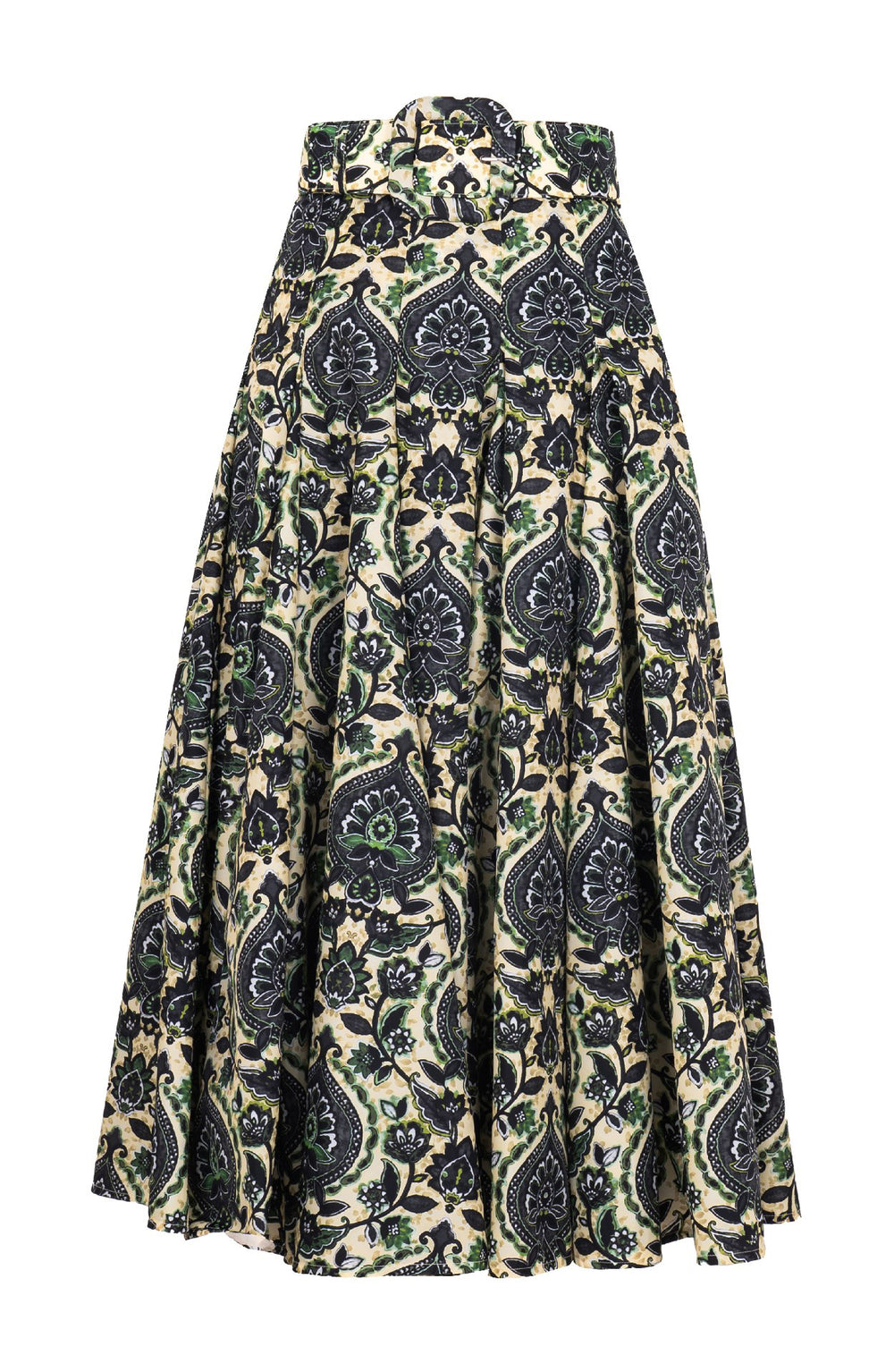 Samantha Skirt Midi Length Poliamide Taffta (Pakistan Batik)