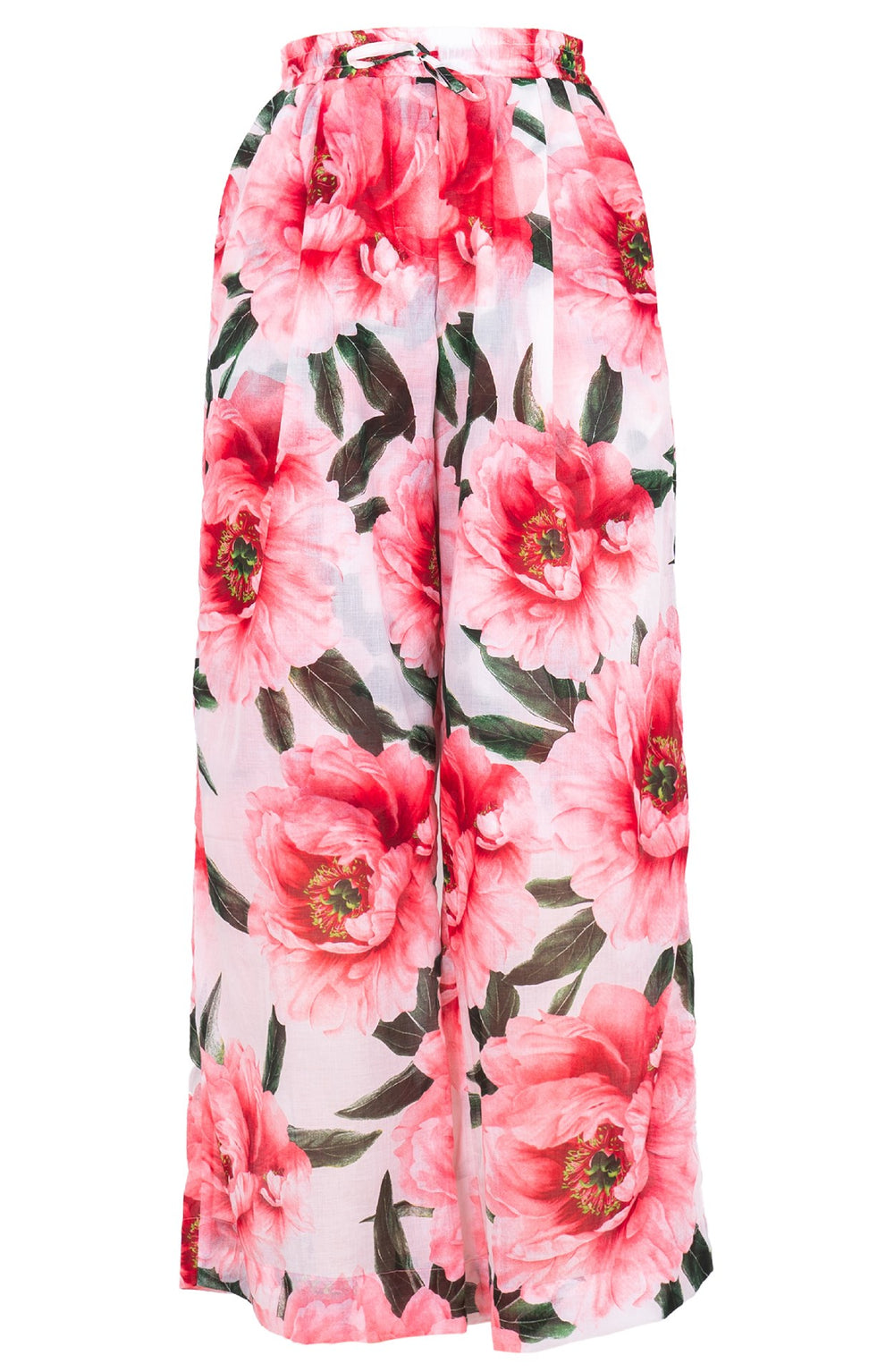 Leah Pants Cotton Musola (Pastel Magnolia White)