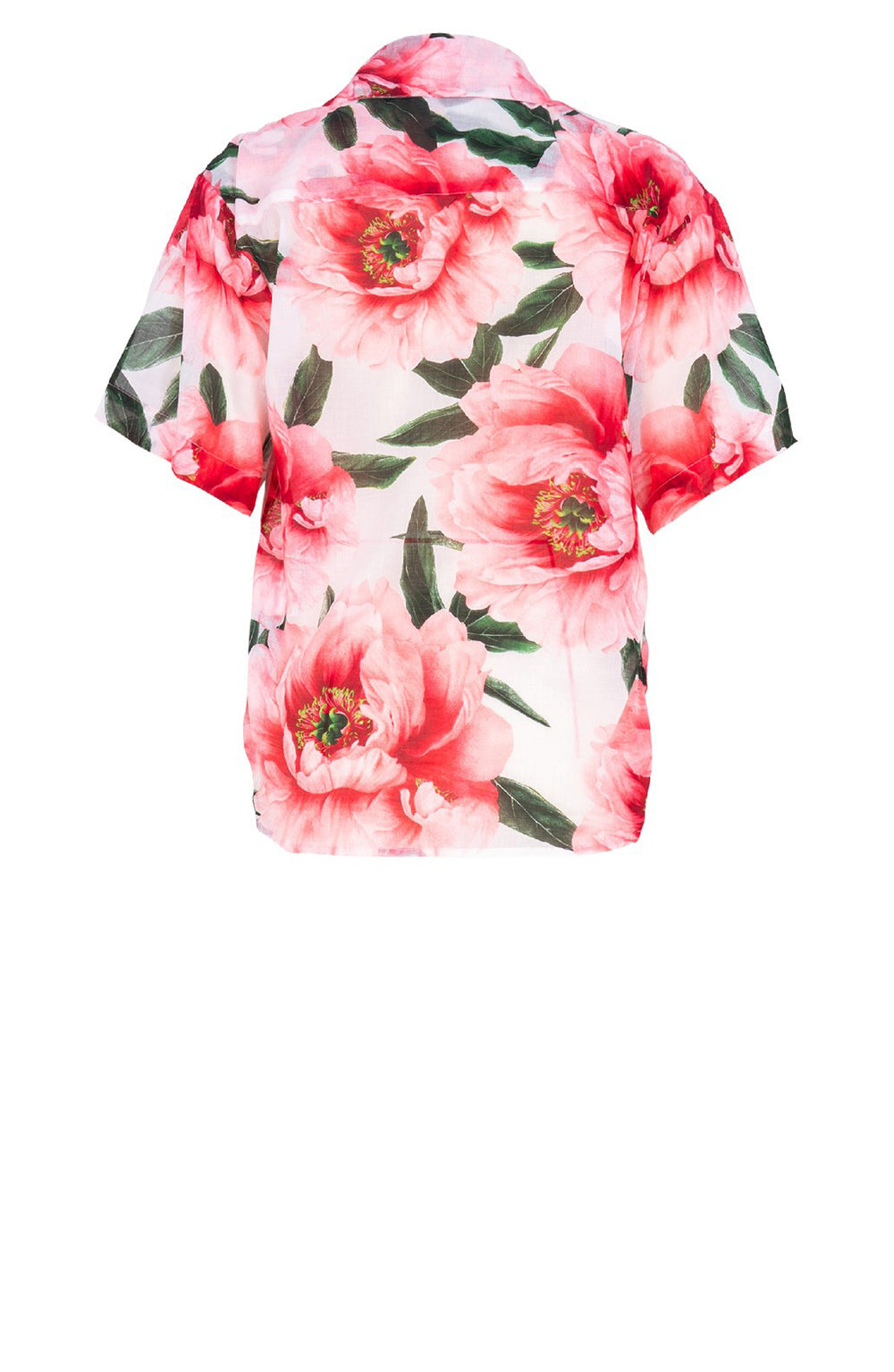 Leah Shirt Silk Twill (Pastel Magnolia White)