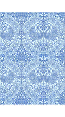 Pants Silk (Peacock Toile Pastel)