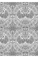 Aster Skirt #1 with Belt Midi Length Cotton Musola (Peacock Toile White)